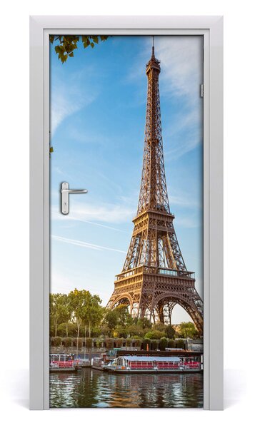 Autocolante pentru usi usa autoadeziv Turnul Eiffel