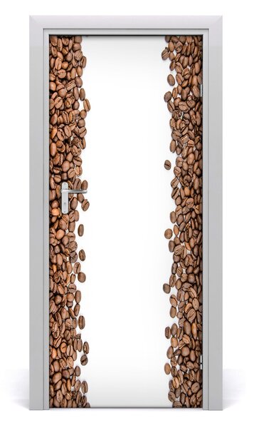 Autocolante pentru usi Boabe de cafea