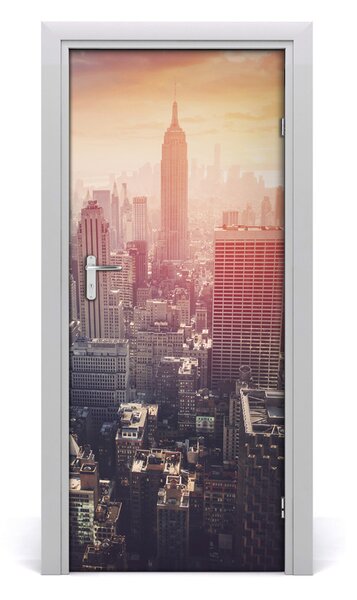 Autocolante pentru usi Autoadeziv New York, USA Panorama