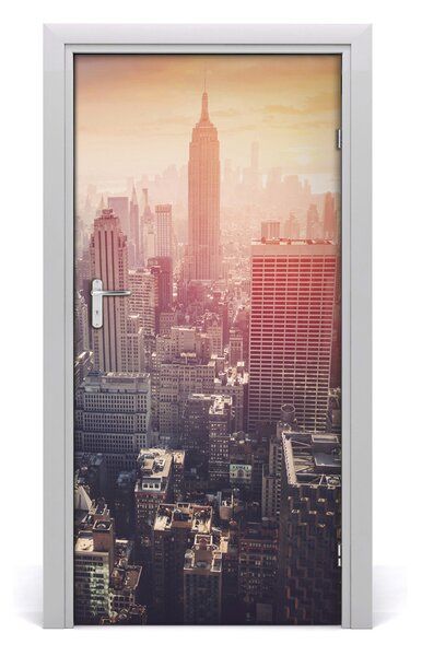 Autocolante pentru usi Autoadeziv New York, USA Panorama
