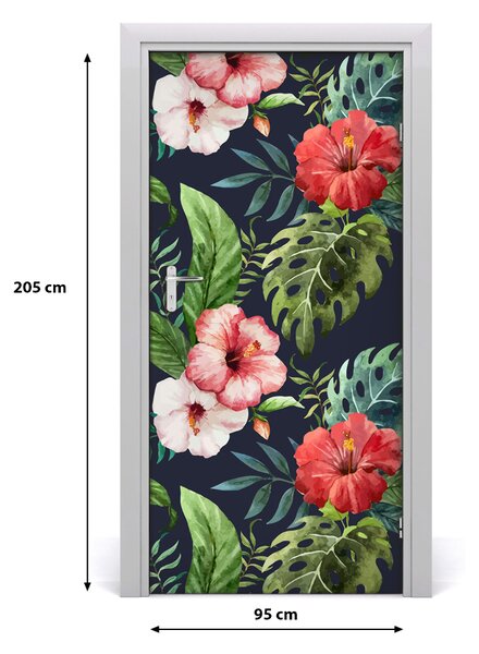 Autocolante pentru usi model Hawaii