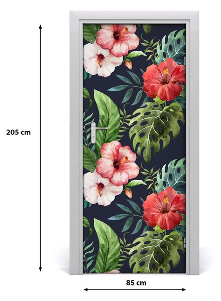 Autocolante pentru usi model Hawaii