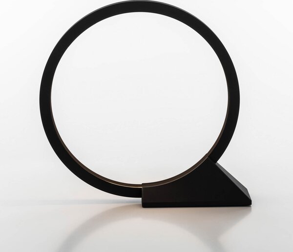 Artemide Lampa LED pentru terasă O, Ø 45 cm, Negru, Metal, Design