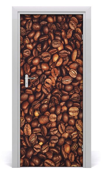 Autocolante pentru usi Boabe de cafea
