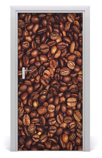 Autocolante pentru usi Boabe de cafea