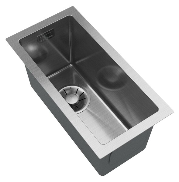 Gamma Gamma, chiuvetă din oțel cu 1 compartiment 220x440x210 mm, oțel periat, GMA-S2244-CH