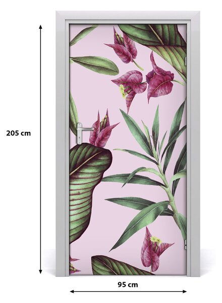 Autocolante pentru usi model Hawaii