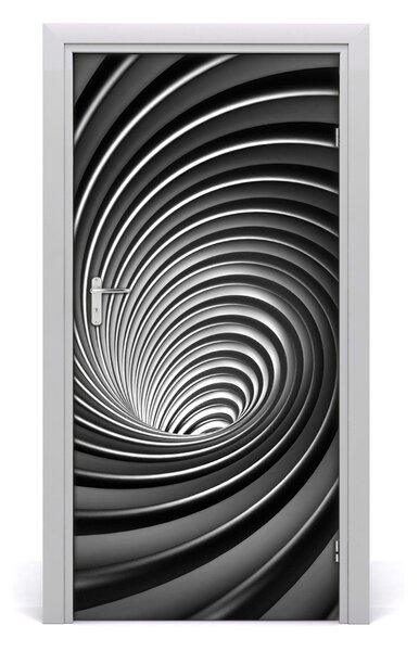 Autocolante pentru usi vârtej abstract