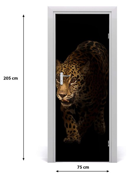 Autocolante pentru usi perete Jaguar