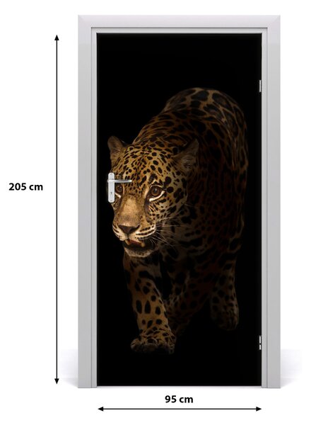 Autocolante pentru usi perete Jaguar