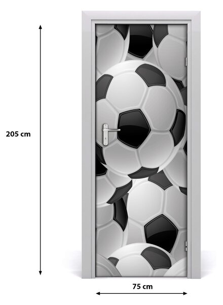 Autocolante pentru usi Ușă de fotbal autoadeziv