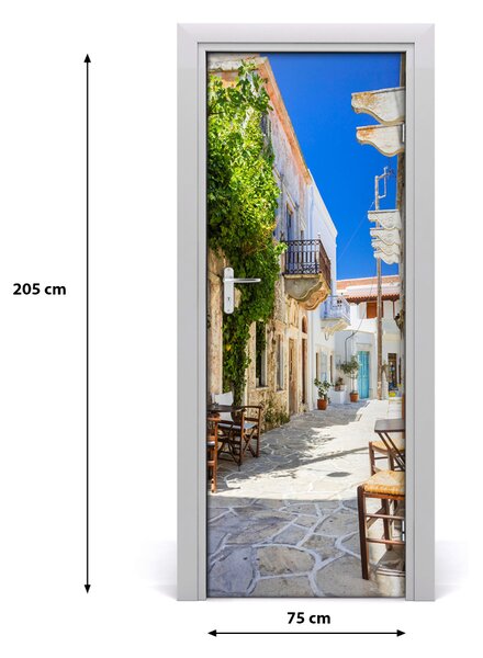 Autocolante pentru usi Autoadeziv UȘĂ Insula Naxos Grecia