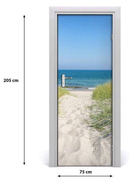 Autocolante pentru usi dune de coastă