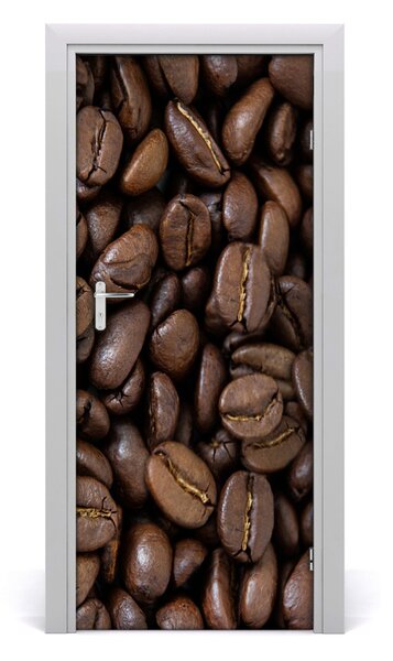 Autocolante pentru usi Boabe de cafea