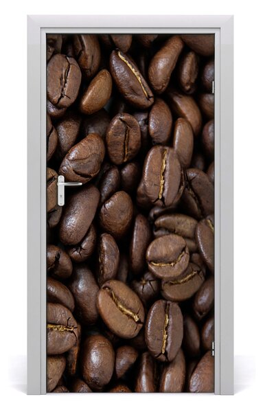 Autocolante pentru usi Boabe de cafea