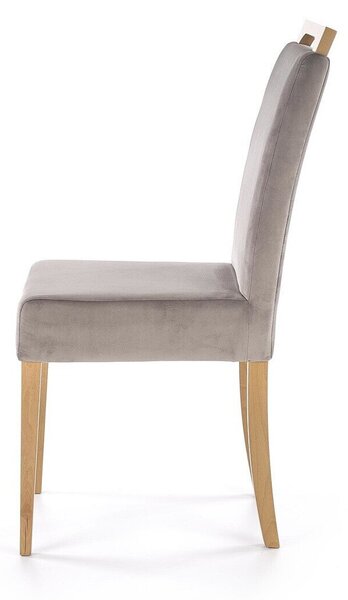 Scaun Houston 1055, Gri, Stejar Honey, 97x42x58cm, 6.3 kg, Mobilier deja asamblat, Lemn: Fag