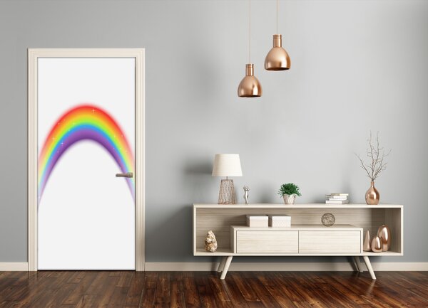 Autocolante pentru usi Rainbow de perete