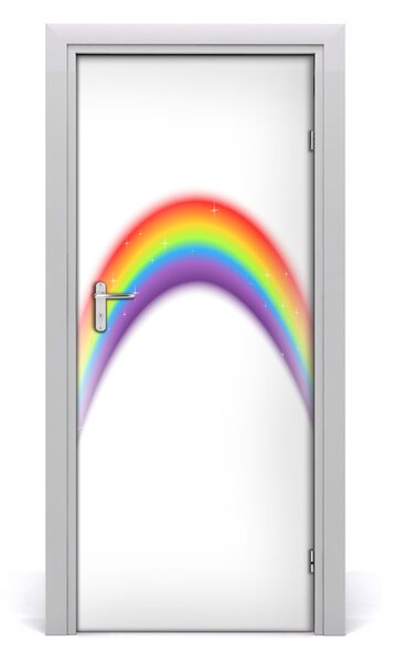 Autocolante pentru usi Rainbow de perete