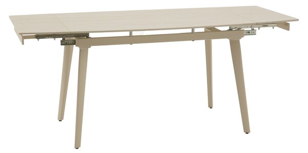 Masă ceramică extensibilă Maura BEJ 120/80 cm + 2 extensii 30 cm