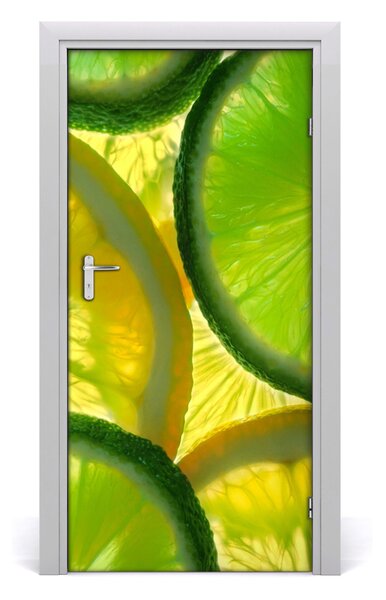 Autocolante pentru usi Lime si lamaie