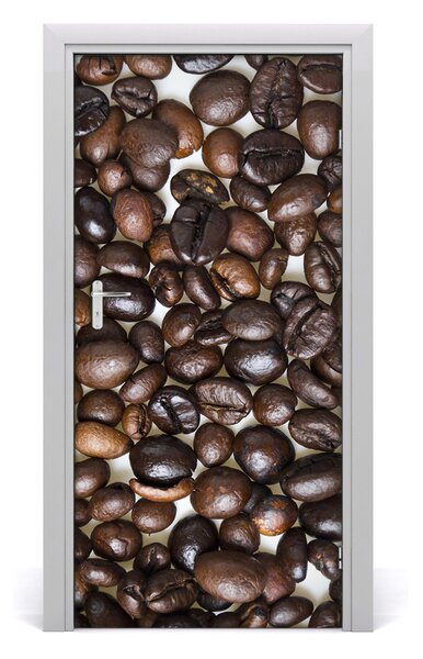 Autocolante pentru usi Boabe de cafea