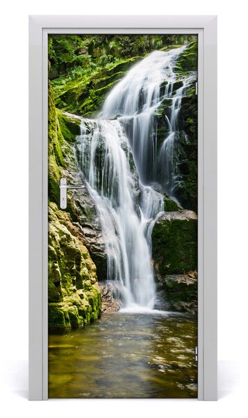 Autocolante pentru usi peisaje cascada