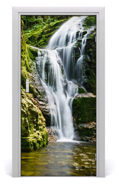 Autocolante pentru usi peisaje cascada