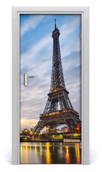 Autocolante pentru usi usa autoadeziv Turnul Eiffel
