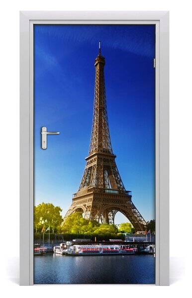 Autocolante pentru usi usa autoadeziv Turnul Eiffel