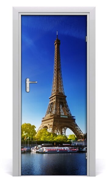 Autocolante pentru usi usa autoadeziv Turnul Eiffel