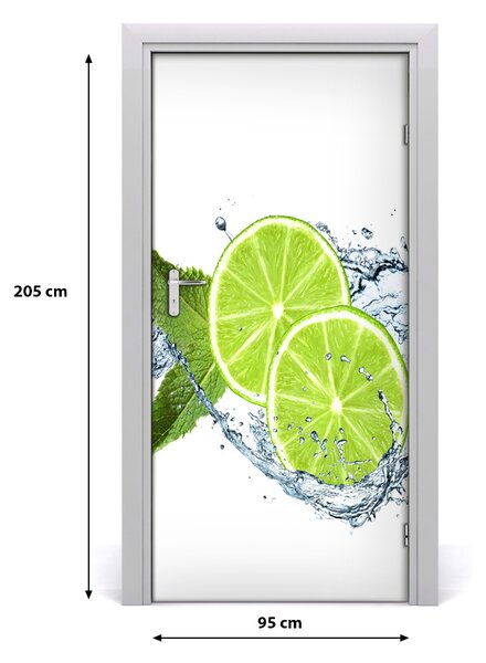 Autocolante pentru usi Furnir imagini de fundal adeziv Limes ușă