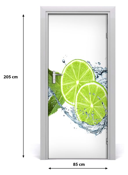 Autocolante pentru usi Furnir imagini de fundal adeziv Limes ușă