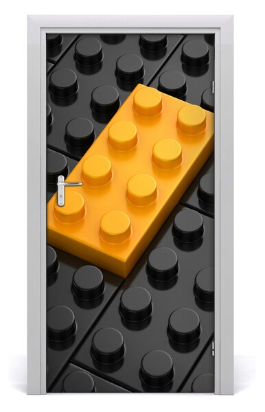 Autocolante pentru usi perete Lego