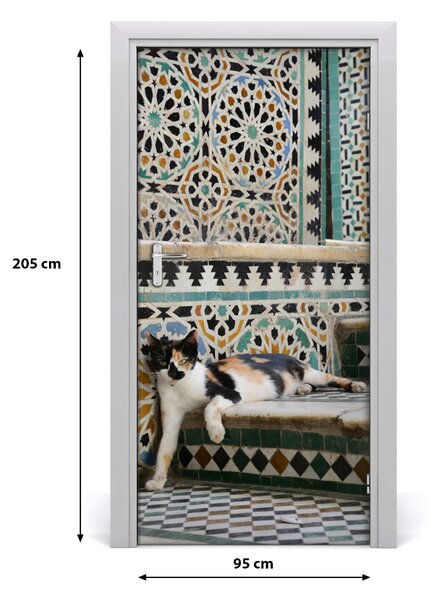 Autocolante pentru usi Cat în Maroc