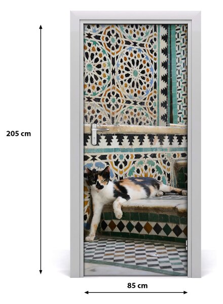 Autocolante pentru usi Cat în Maroc