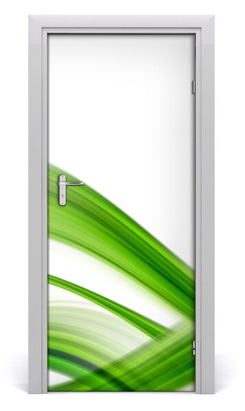 Autocolante pentru usi val abstract