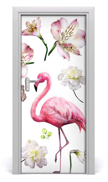 Autocolante pentru usi Adeziv autocolant UȘĂ Tropical Collection