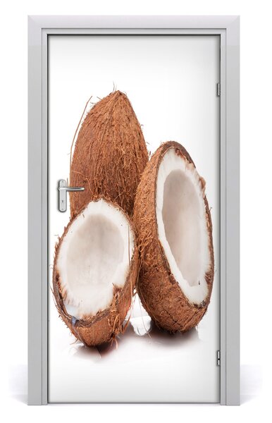 Autocolante pentru usi nucă de cocos