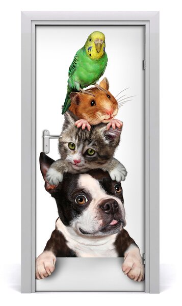 Autocolante pentru usi Animale de companie