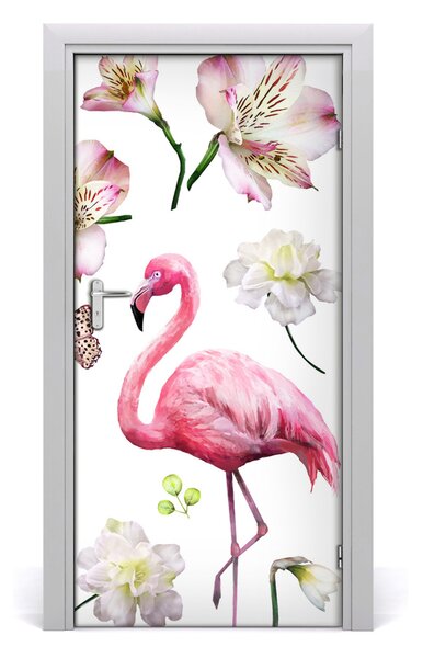 Autocolante pentru usi Adeziv autocolant UȘĂ Tropical Collection