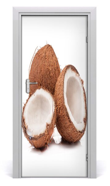 Autocolante pentru usi nucă de cocos