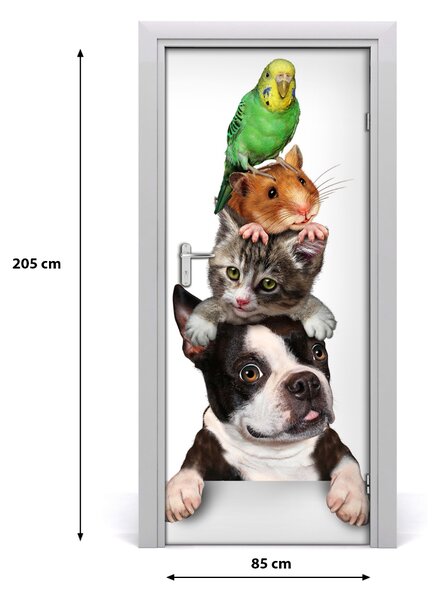Autocolante pentru usi Animale de companie