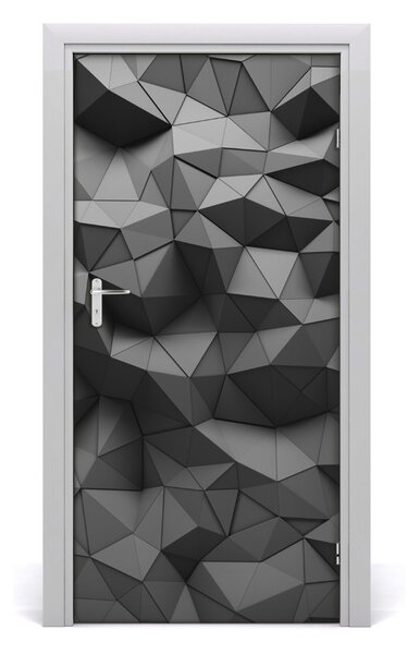 Autocolante pentru usi abstract 3D