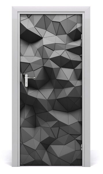Autocolante pentru usi abstract 3D