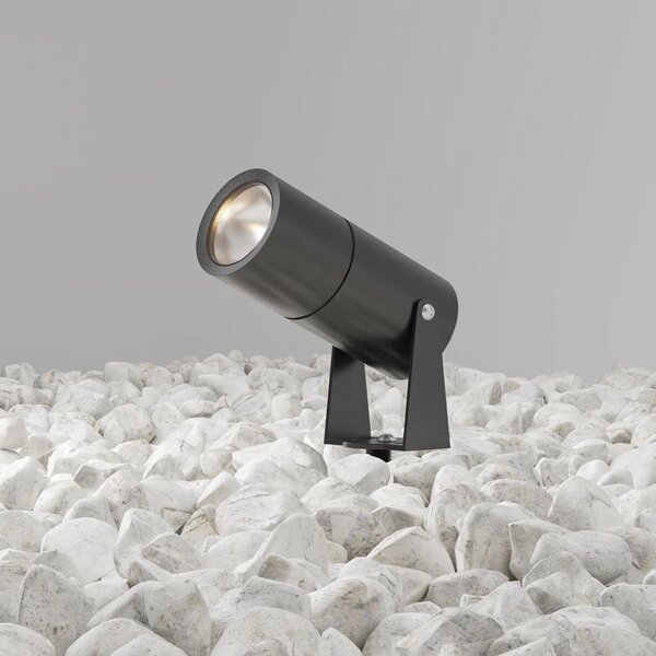 Maytoni LED reflector cu vârf de sol Bern, grafit, Ø5.5cm, 5W, IP65, Gri, Aluminiu