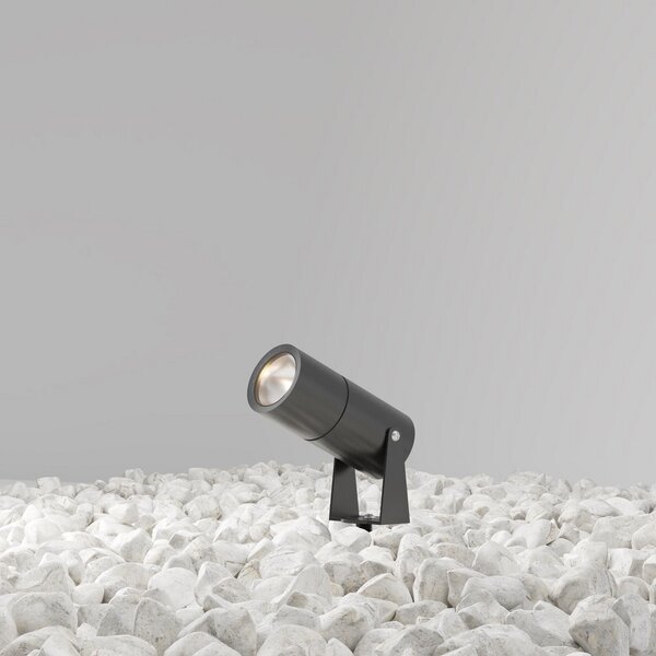 Maytoni LED reflector cu vârf de sol Bern, grafit, Ø5.5cm, 5W, IP65, Gri, Aluminiu