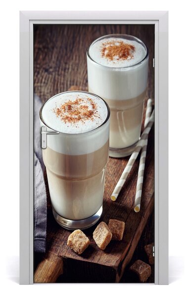Autocolante pentru usi Latte