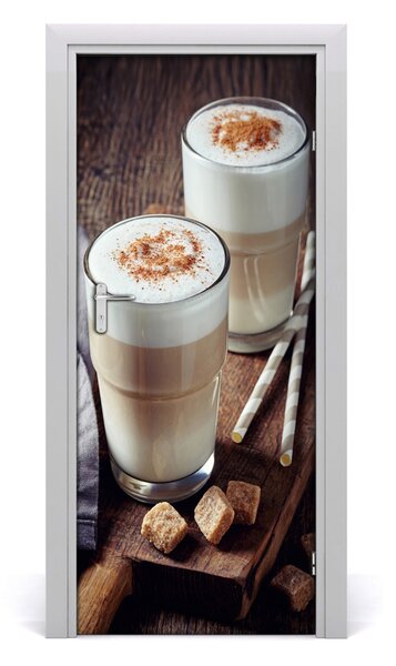 Autocolante pentru usi Latte