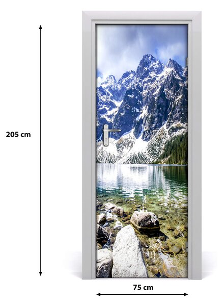 Autocolante pentru usi Marine ochi Tatry