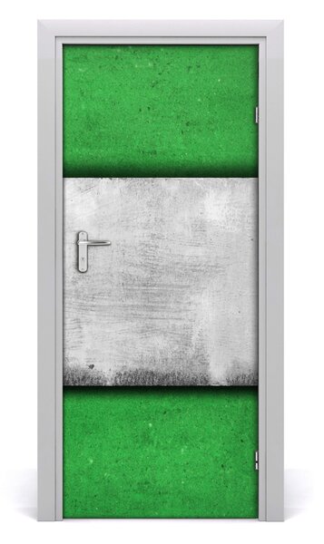 Autocolante pentru usi perete de perete verde